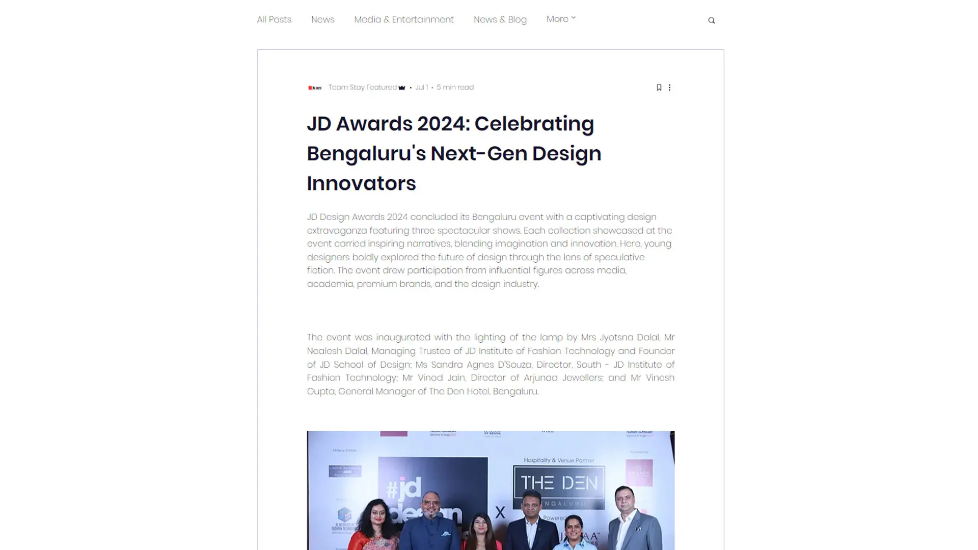 JD-Awards-2024-Celebrating-Bengalurus-Next-Gen-Design-Innovators-Stay-Featured